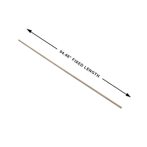 French Oak Montague 0.66 in. T x 1.1 in. W x 94.48 in. L Quarter Round