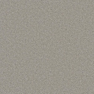 Trendy Threads Plus III - Diamond - Gray 60 oz. SD Polyester Texture Installed Carpet