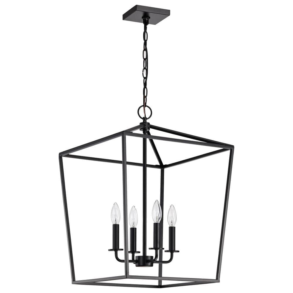 Emma 240-Watt 4-Light Dark Bronze Shaded Pendant Light with Dark Bronze Metal Shade, No Bulbs Included price history on PriceWatchPro