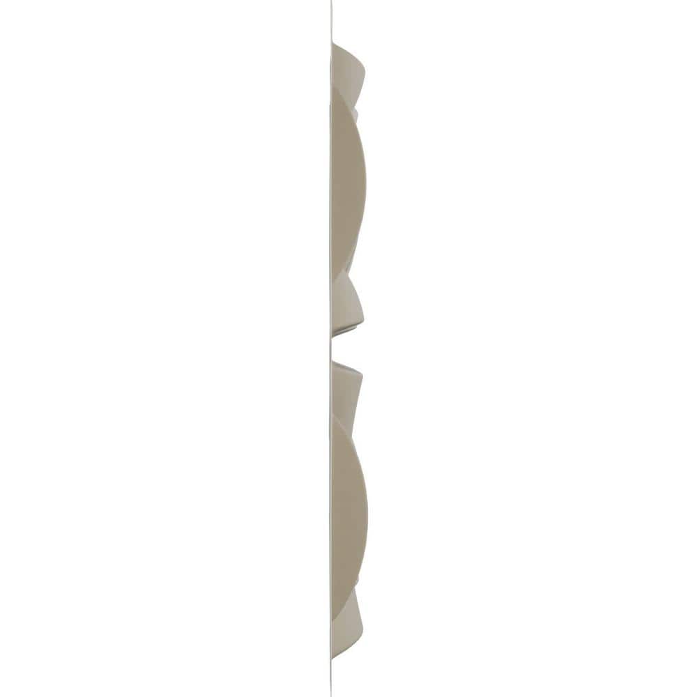 UltraCover Satin Blossom White 3D Textured PVC Wall Panel