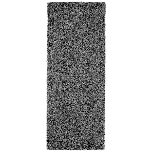  Gorilla Grip Fluffy Faux Fur Rug and Carpet Area Rug Pad, Both  in Size 5x7, Fur Rug in Grey Color, Rug Pad for Carpeted Floors, Fur Rug  has Rubber Backing, 2