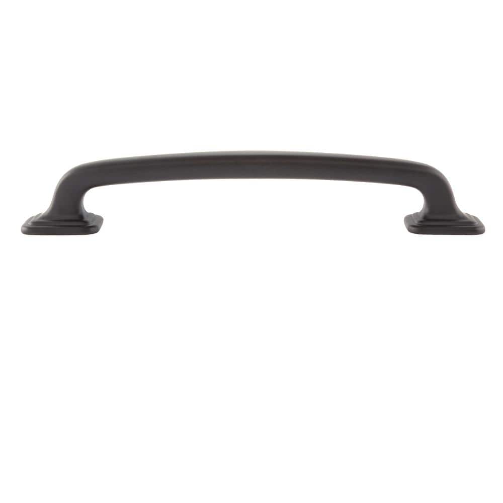 Grayson Matte Black 6" Modern Industrial Cup Pull