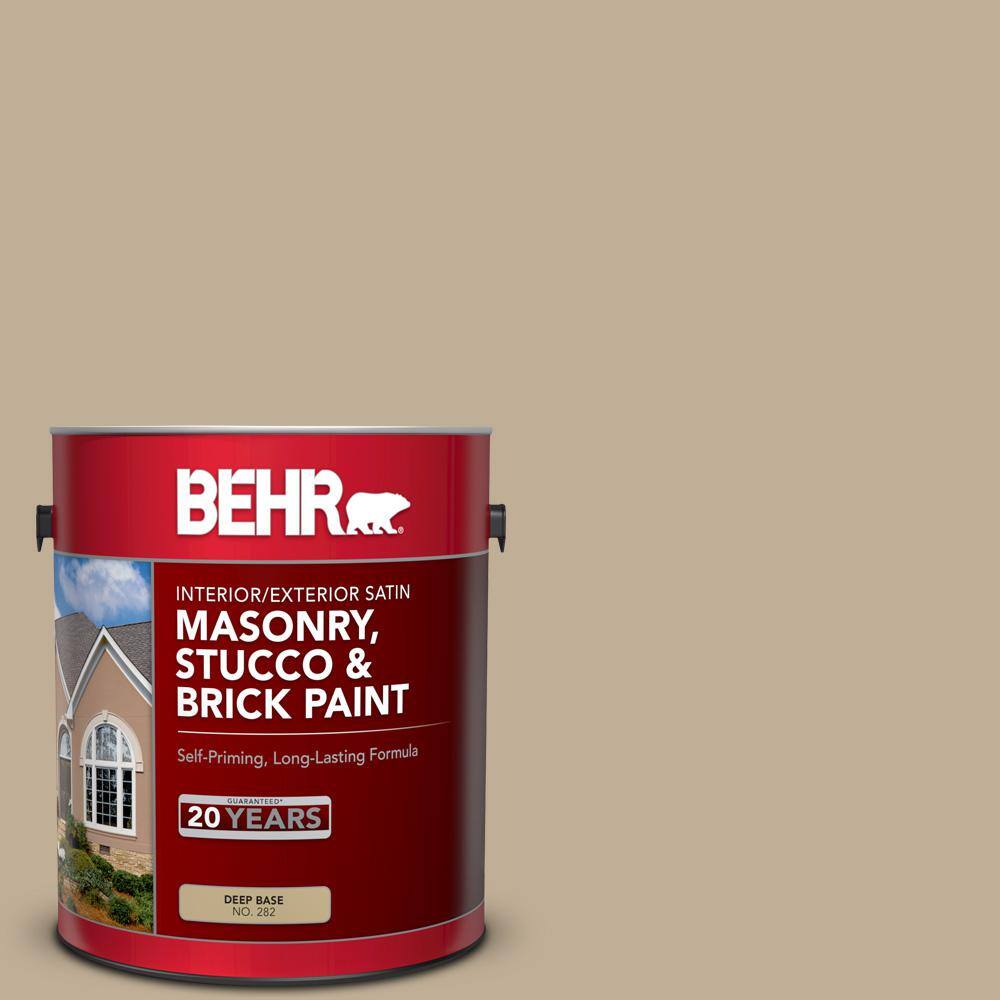1 gal. #PPU7-7 Riviera Beach Satin Interior/Exterior Masonry, Stucco and Brick Paint price history on PriceWatchPro