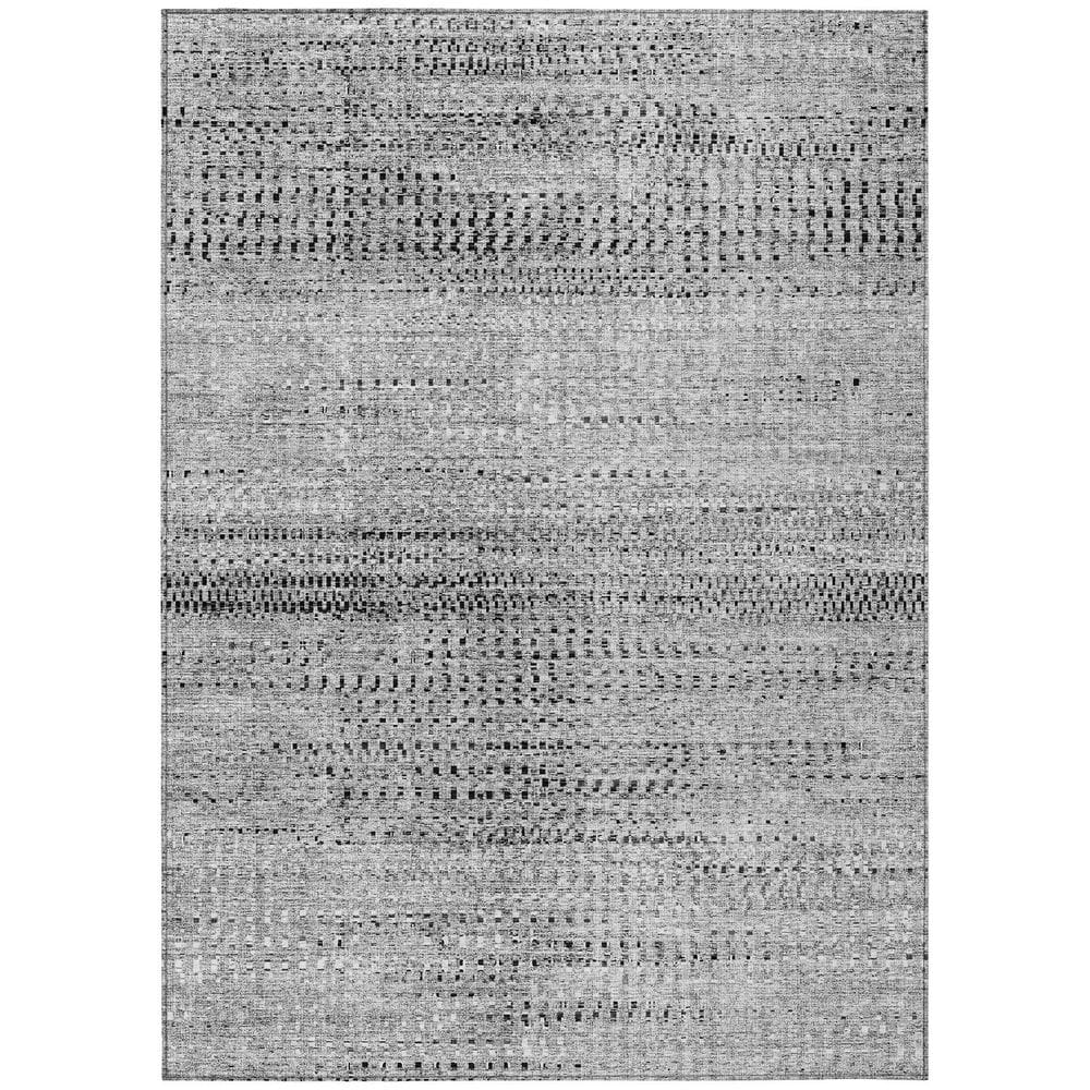 Chantille Machine Washable Indoor/Outdoor Abstract ACN2137 Gray 2 ft. 6 in. x 3 ft. 10 in. Area Rug price history on PriceWatchPro