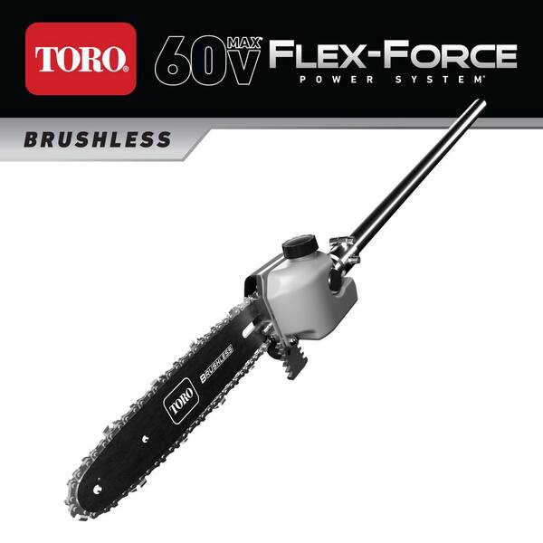 Toro Flex-Force Power System 60-Volt Max Attachment Capable Pole Saw (Bare Tool)