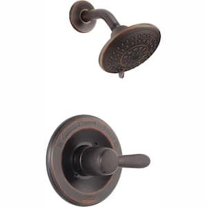 Lahara 1-Handle 1-Spray Shower Faucet Trim Kit in Venetian Bronze (Valve Not Included)