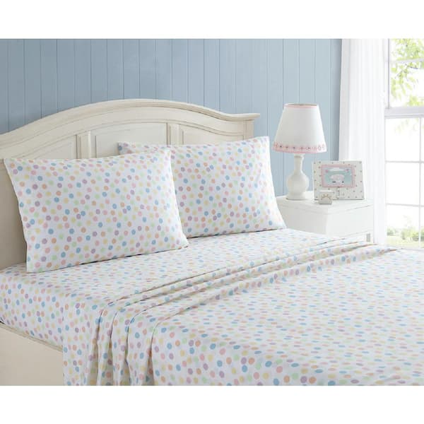 Kute Kids 3-Piece Fun Colorful Geometric Twin Sheet Set