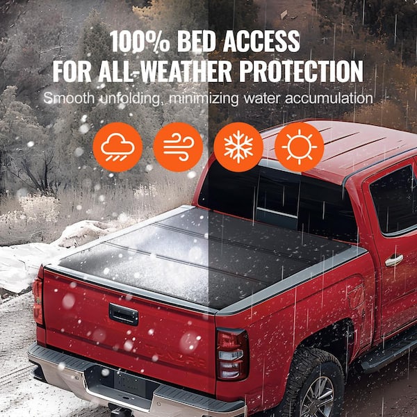 Nuvision For 22-Present Toyota Tundra 6.5Ft Truck Bed Soft Vinyl Roll Up Tonneau Cover