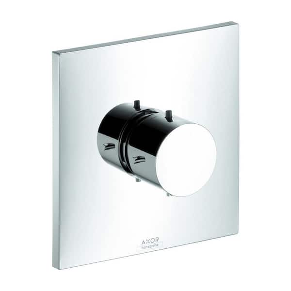 Hansgrohe Axor Starck X Thermostatic 1-Handle Valve Trim Kit in Chrome (Valve Not Included)