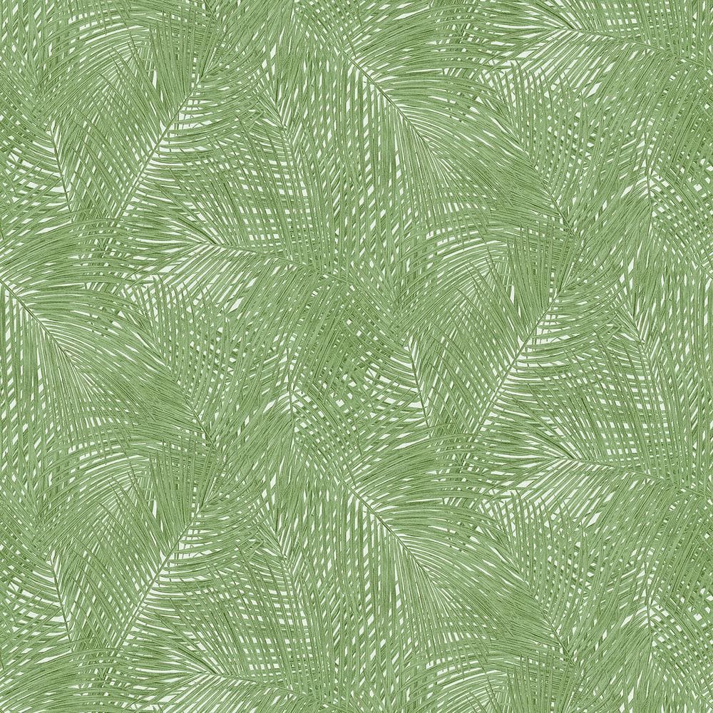 BoTanical Green Vinyl Peelable Roll (Covers 57.8 sq. ft.)