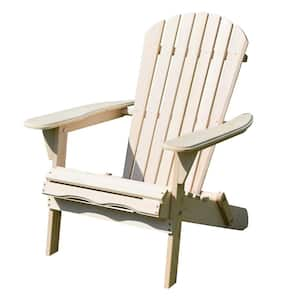 Unfinished Wood Adirondack Chair Kit