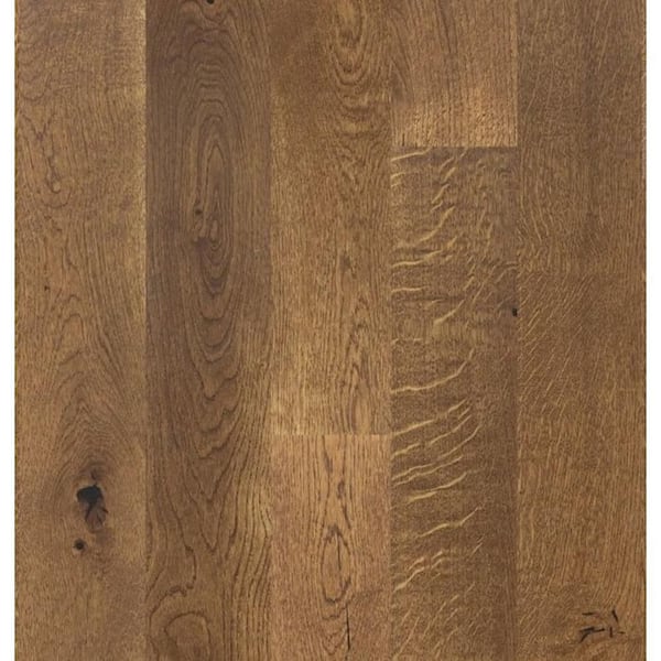 Prefinished Harvest Oak 1/2 in. T x 5.4 in. W Tongue and Groove Engineered Hardwood Flooring (35.1 sq. ft./ case)