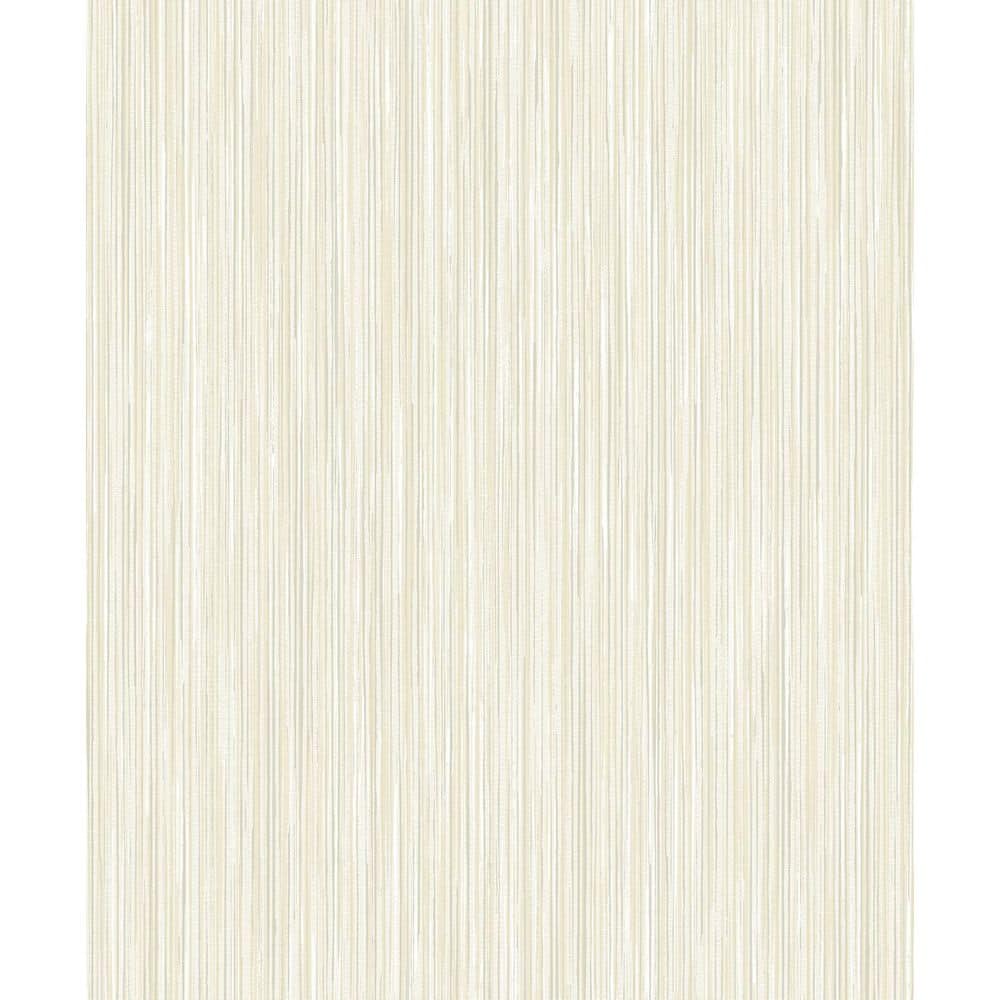 57.5 sq. ft. Metallic Oatmeal Vireo Non-Woven Paper Unpasted Wallpaper Bolt price history on PriceWatchPro