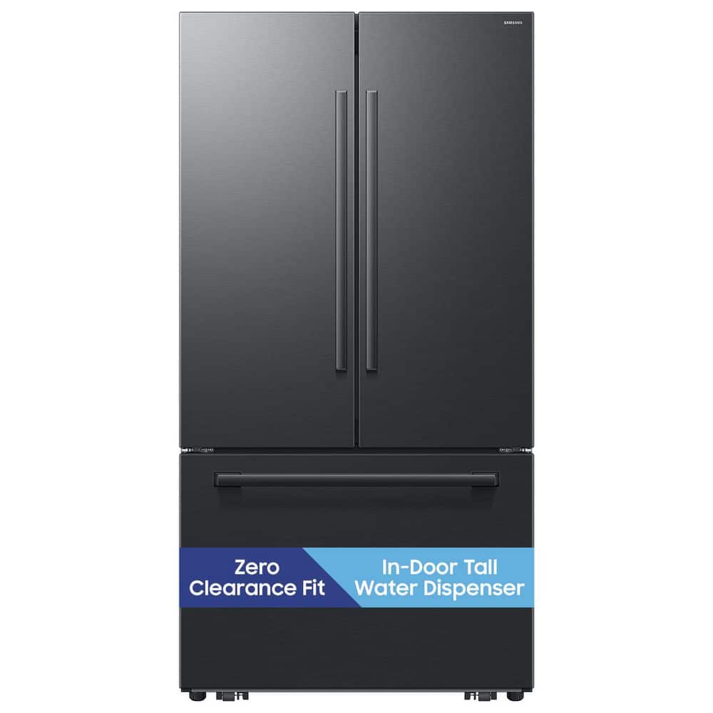 Samsung 36 in. 29 cu. ft. Standard Depth 3-Door French Door ...