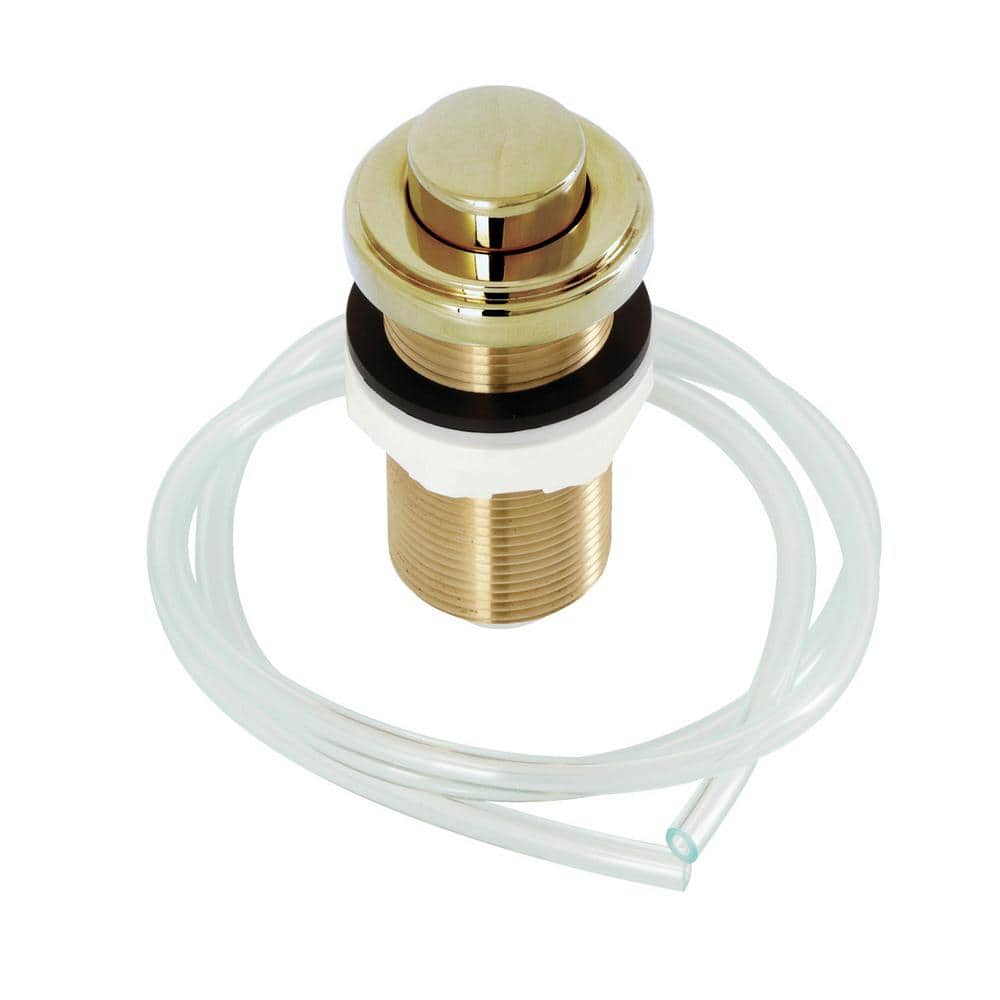 Kingston Brass Trimscape Disposal Air Switch in Polished Brass HKA212