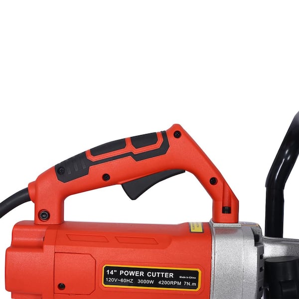 maocao hoom Electric 14 in. Cut Off Saw Wet/Dry Concrete Saw