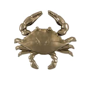 Nickel Silver Crab Door Knocker