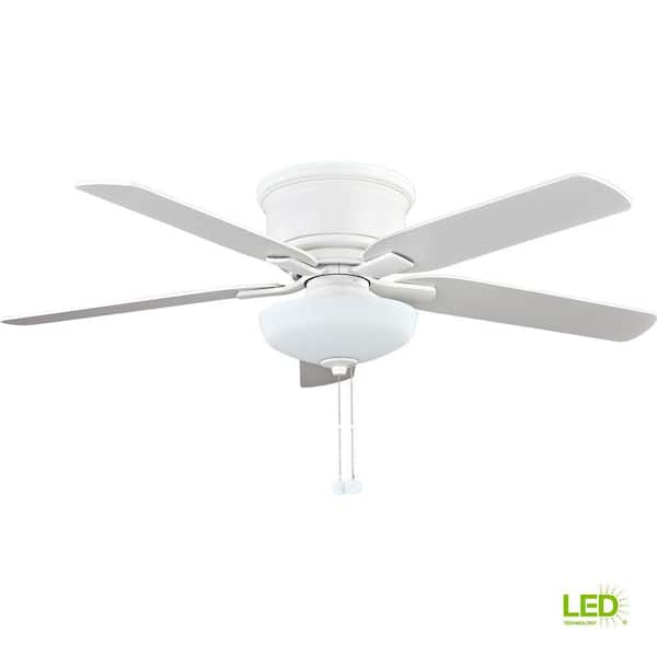 NEW fashion Hampton Bay 52” Matte White Ceiling Fan