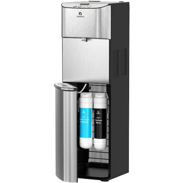  Avalon A7BOTTLELESSBLK Self Cleaning Touchless Bottleless  Cooler Dispenser-Hot & Cold Water Child Safety Lock, UL, Black : Home &  Kitchen