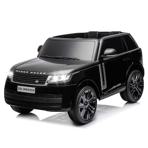 24V 2-Seater Licensed Land Rover Ride on Car Toy with Parent Remote Control, 3 Speeds, Wireless Music, Black