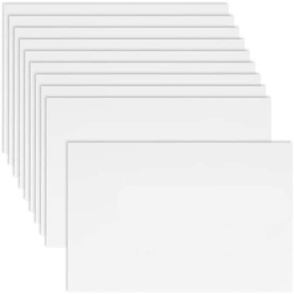 10 Pack 18 x 12 White Corrugated Plastic Sign Boards Double Sided for Events price history on PriceWatchPro