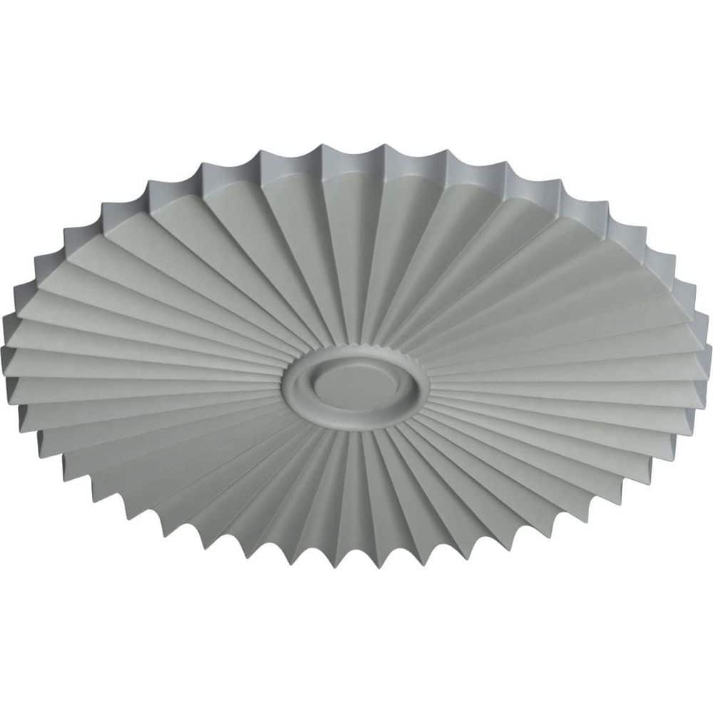 Shakuras 34'' Gray Urethane Ceiling Medallion