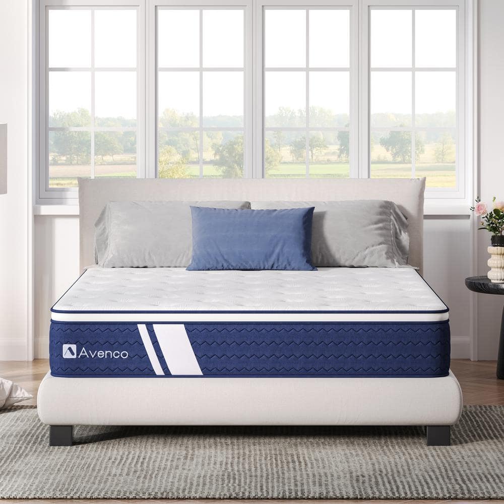 Support Full Medium 12 in. Hybrid Mattress, With Cooling Gel Infused