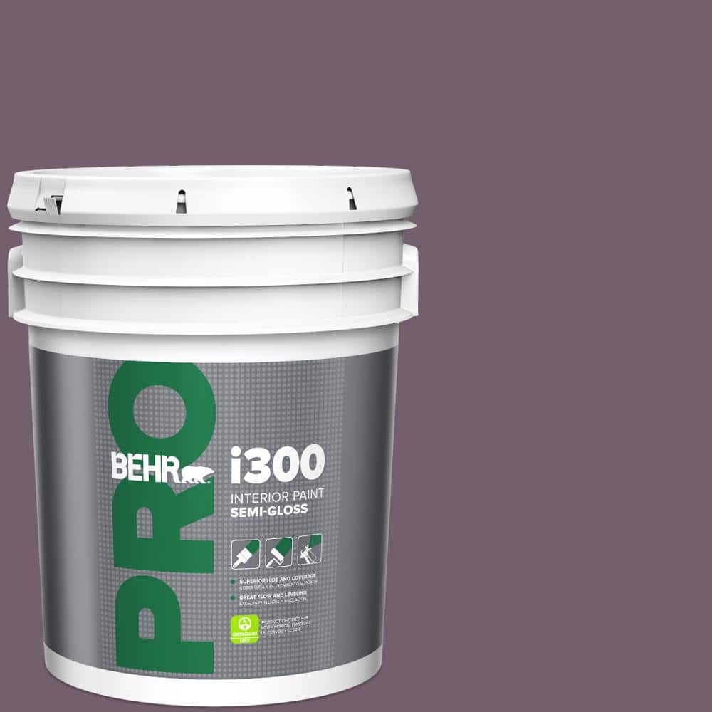 5 gal. #MQ1-38 Smoked Mulberry Semi-Gloss Interior Paint price history on PriceWatchPro