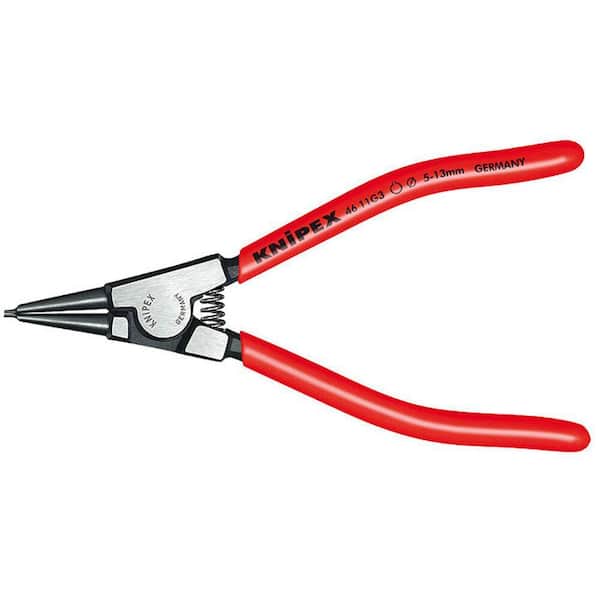 KNIPEX 5 in. 90 Degree Angled External Snap-Ring Pliers 46 21 A11 - The Home  Depot