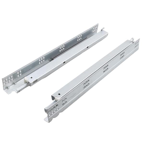 GLIDERITE 18 in. Full Extension Soft Close Undermount Drawer Slide Kit - 1 Pair (2-Pieces)