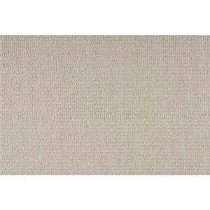 Havasu - Mist - Blue 12 ft. 32 oz. Wool Loop Installed Carpet