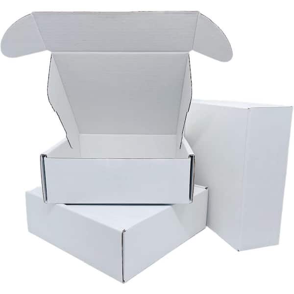 Unbranded 6 x 6 x 2 Inch Recyclable Corrugated Cardboard Gift Mailers Storage Business Packaging Shipping Boxes 50 Pack