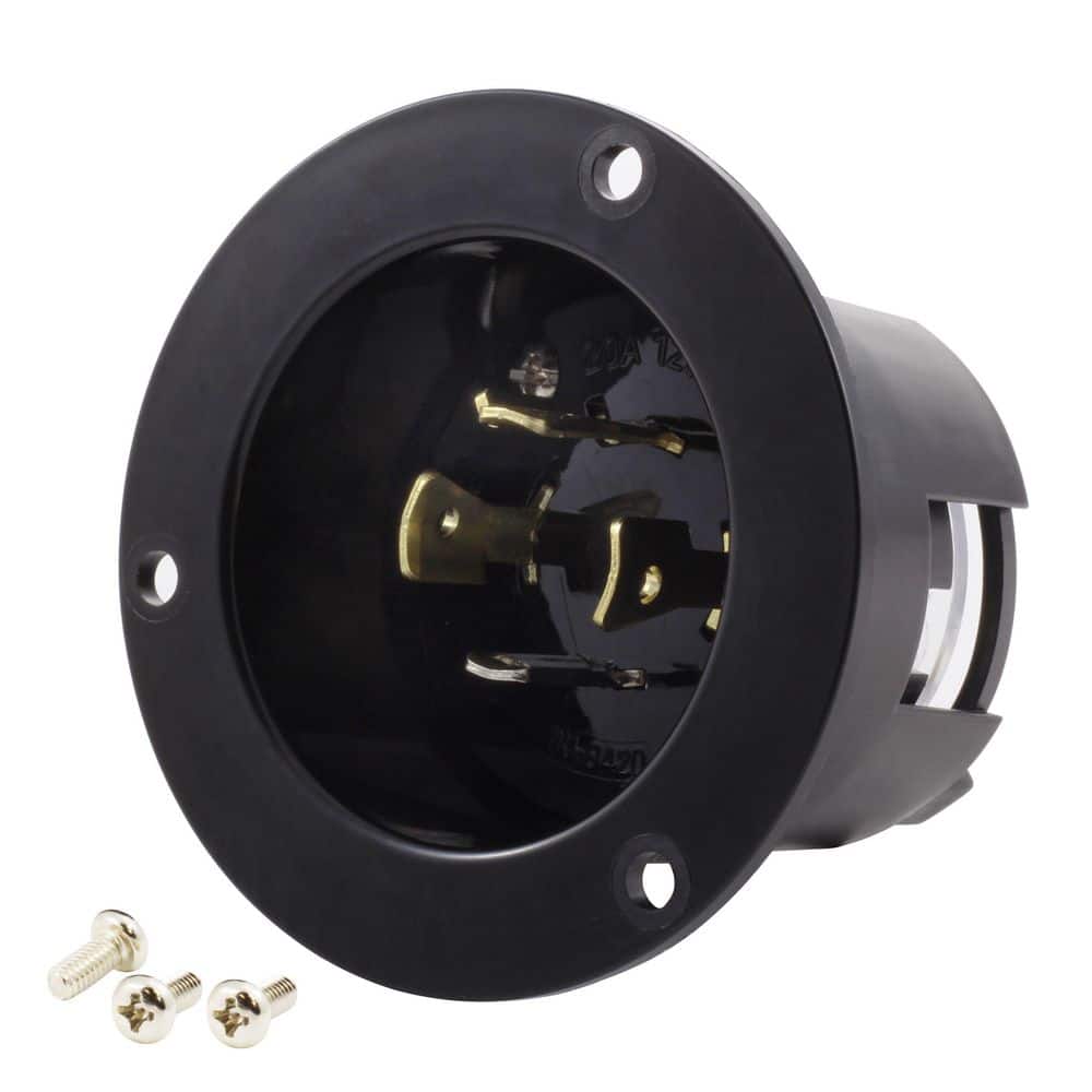 20A 125/250V L14-20P Power Input Inlet UL and C-UL listed price history on PriceWatchPro