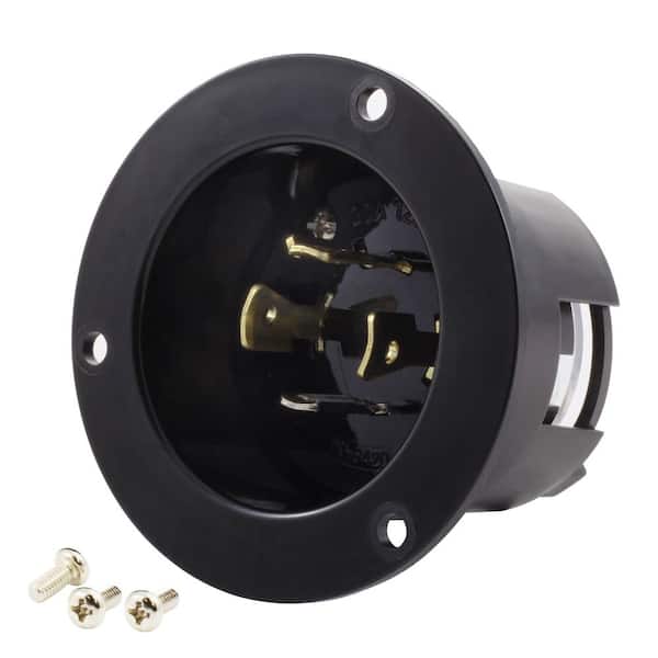 20A 125/250V L14-20P Power Input Inlet UL and C-UL listed