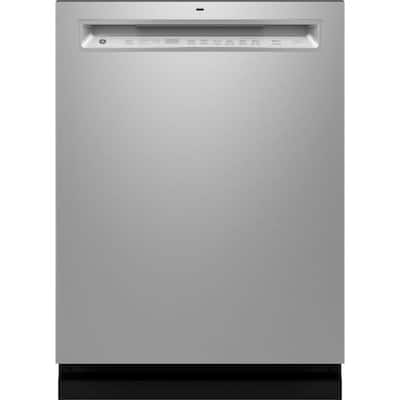 24 in. Fingerprint Resistant Stainless Front Control Built-In Tall Tub Dishwasher with Dry Boost, 3rd Rack, and 47dBA