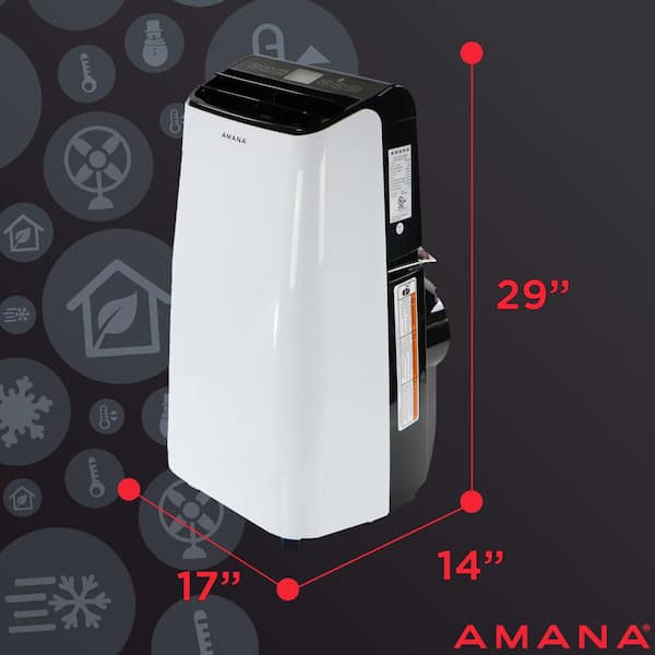 Black Decker 7500 BTU 14000 BTU ASHRAE Portable Air Conditioner
