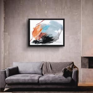 'Remote Island no. 1' by Ying guo Framed Canvas Wall Art