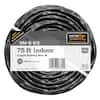 Cerrowire 75 Ft. 6/3 Black Stranded CerroMax SLiPWire Copper NM-B Wire ...