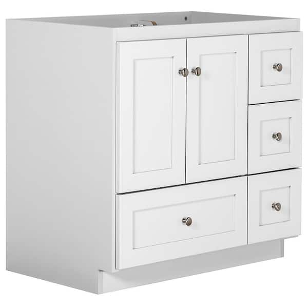 H Bath Vanity Cabinet Without, 36 Inch Vanity Without Top