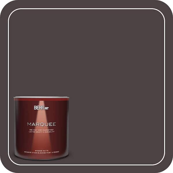 BEHR MARQUEE 1 qt. Home Decorators Collection #HDC-AC-26 Sarsaparilla Matte Interior Paint & Primer