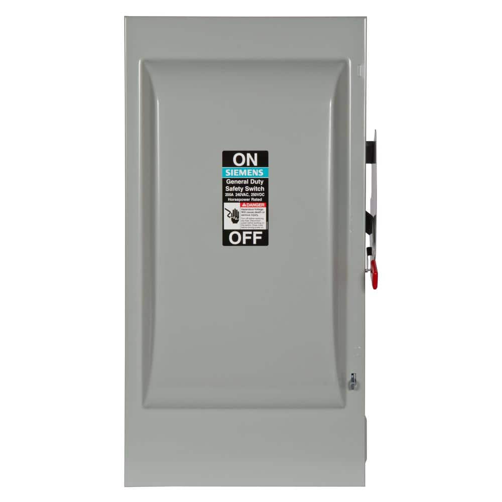 UPC 783643149168 product image for 200 Amp 240-Volt 3-Pole Non-Fusible General Duty Safety Switch | upcitemdb.com