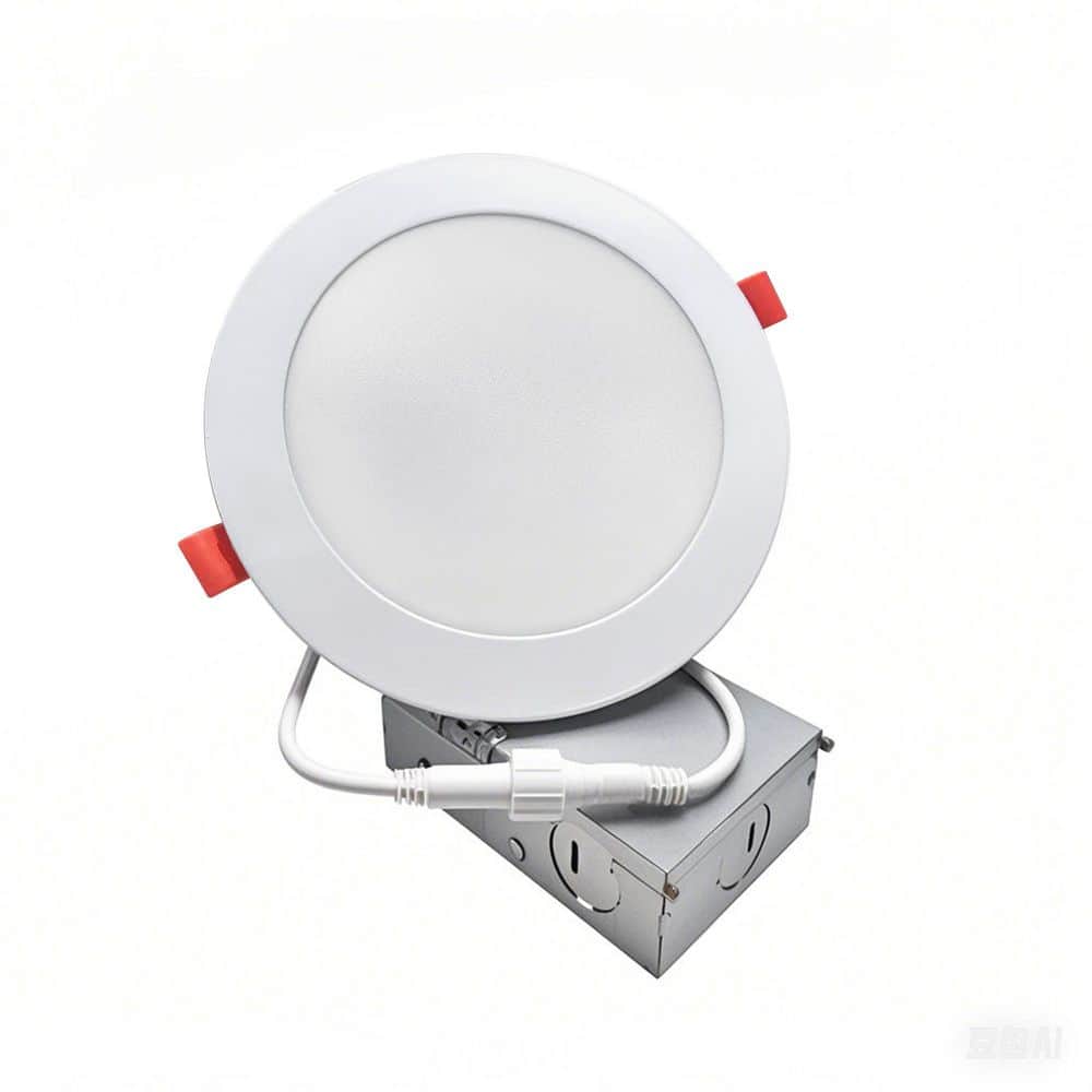 6 in. Canless Adjustable 5 CCT Integrated LED Recessed Light Trim with Night Light 840 Lumens (12-PK） price history on PriceWatchPro