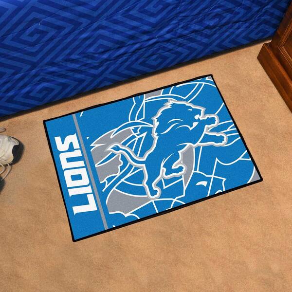 FANMATS Detroit Lions Team Carpet Tiles