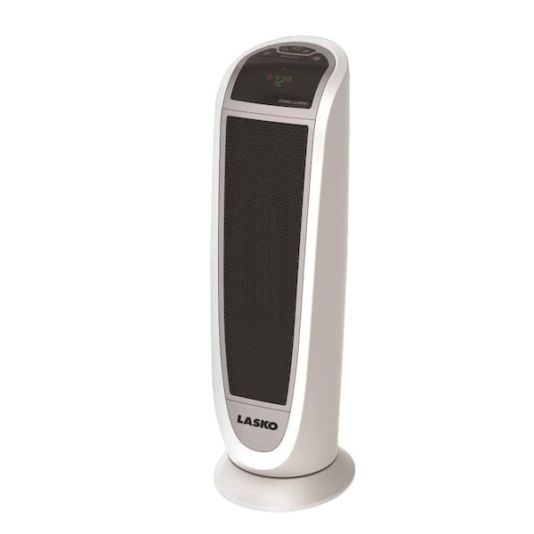 Lasko 23 in. 1500-Watt Digital Ceramic Tower Heater with Remote