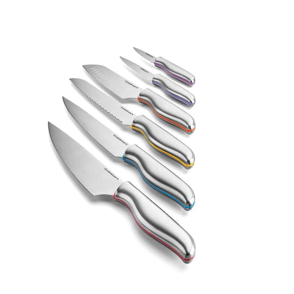Cuisinart Classic Color Band 12-Piece Stainless Knife Set C77-12PCS - The  Home Depot