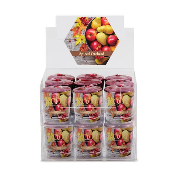 20-Hour Spiced Orchard Scented Votive Candle (Set of 18)