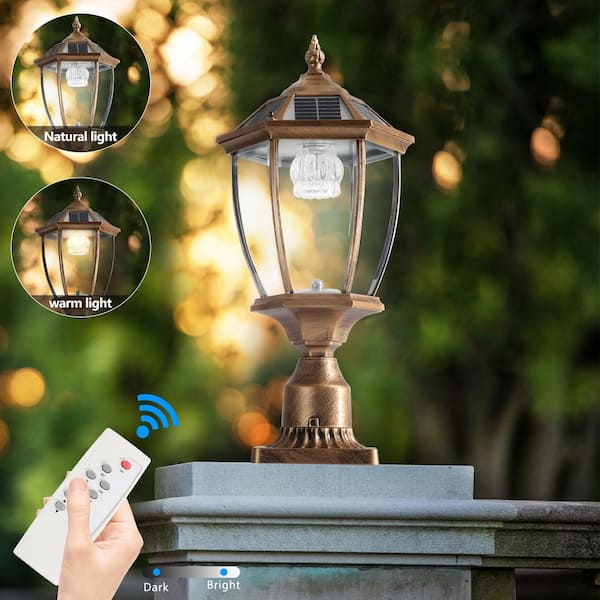 Classy Caps 6x Brighter (7.2-Lumen) 1-Watt Stainless Steel Low Voltage Solar LED Rail Light Classy Caps 6x Brighter (7.2-Lumen) 1-Watt Stainless Steel Low Voltage Solar LED Rail Light