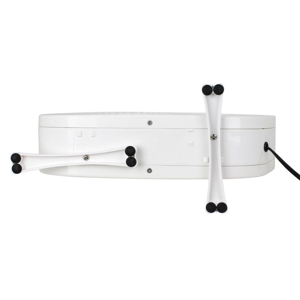 Boundless Breeze White Plastic 12 Volt Table Fan