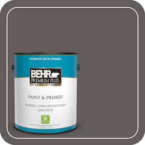 1 gal. #PPU18-19 Intellectual Satin Enamel Low Odor Interior Paint & Primer