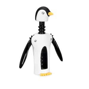 8.25 in. Zoo Kingsley Winged Penguin Corkscrew Soft-Touch Wine Bottle Cork Opener